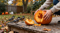Don't Throw Away Your Pumpkin After Halloween! It Makes A Tasty Treat For Birds – How To Prep It Safely