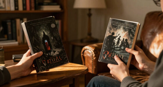 How to Compare Hardcover and Paperback Horror Editions