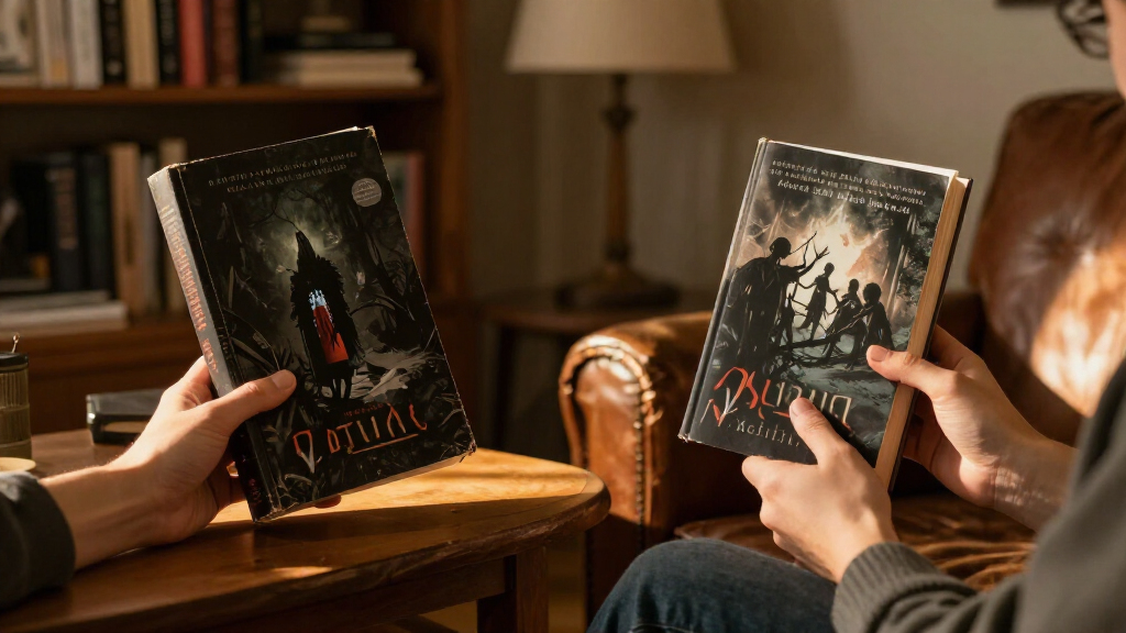 How to Compare Hardcover and Paperback Horror Editions