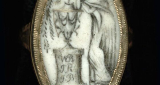 Gold mourning ring from 1788 with a memorial bezel, made in memory of William Burnside.
